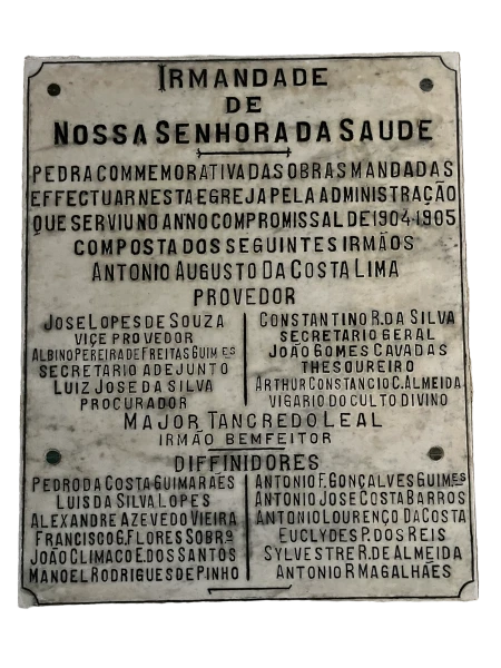 Placa Comemorativa