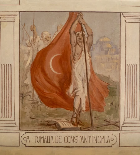 Painel "Tomada de Constantinopla"