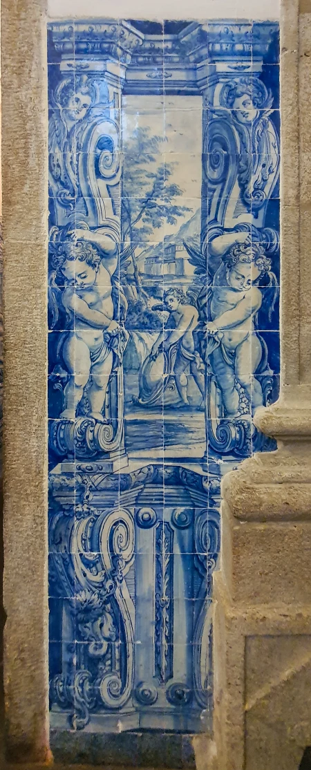 Painel de azulejos