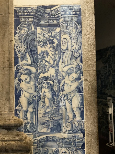 Painel de azulejo