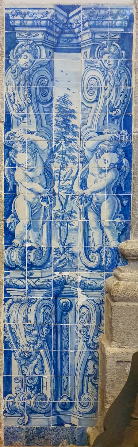 Painel de azulejos