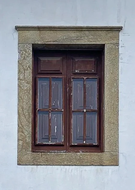 Janelas das tribunas do presbitério (quatro)