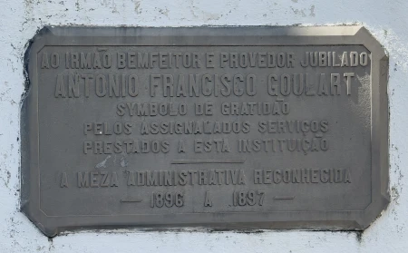 Lápide Antônio Francisco Goulart