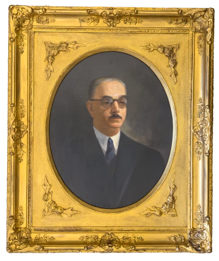 Retrato Provedor Antônio Borlido Maia (conjunto de 3 retratos)