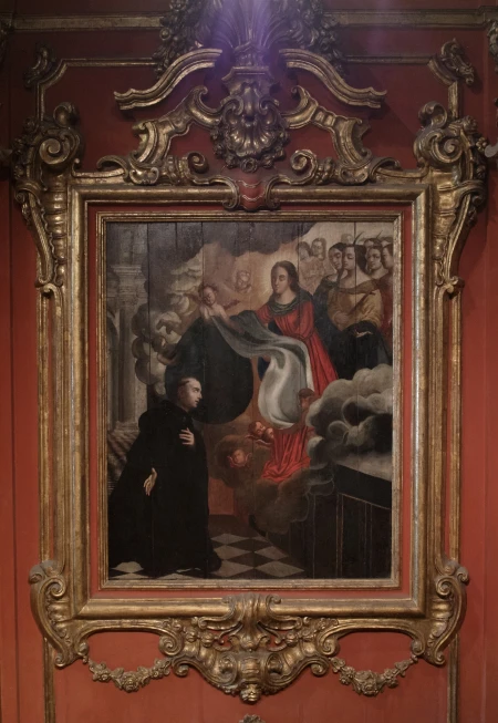 Pintura [Aparição de Nossa Senhora a Santo Ildefonso]