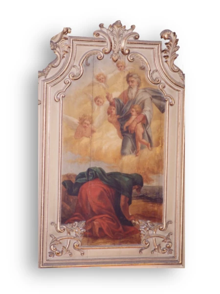 Pintura [Deus Pai acude mulher]