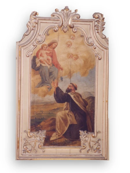 Pintura [Nossa Senhora do Carmo e São Simão]