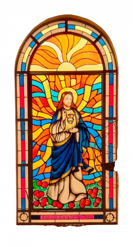 Vitral Sagrado Coração de Jesus