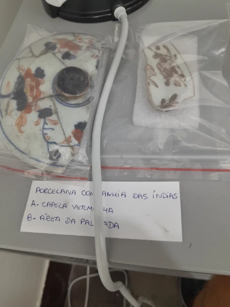 Porcelana Companhia das Índias (fragmentos)