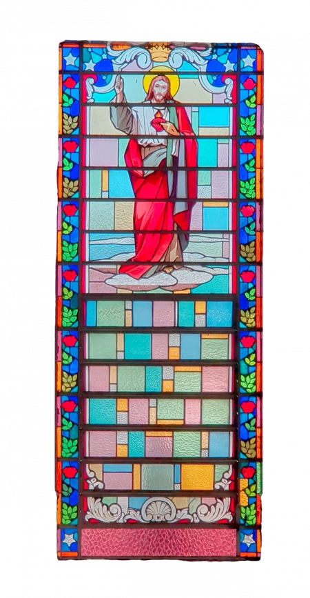 Vitral Sagrado Coração de Jesus