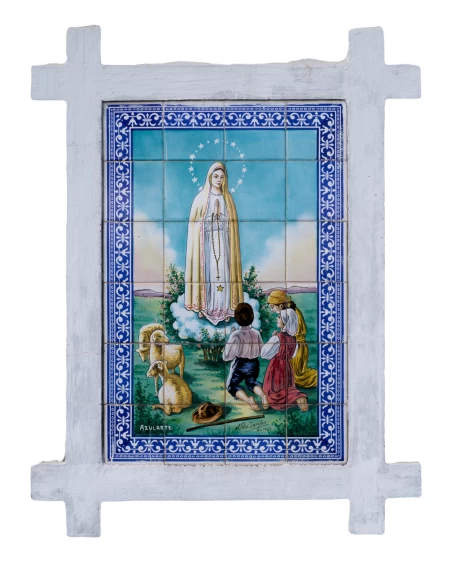Painel Nossa Senhora de Fátima (Azulejo)